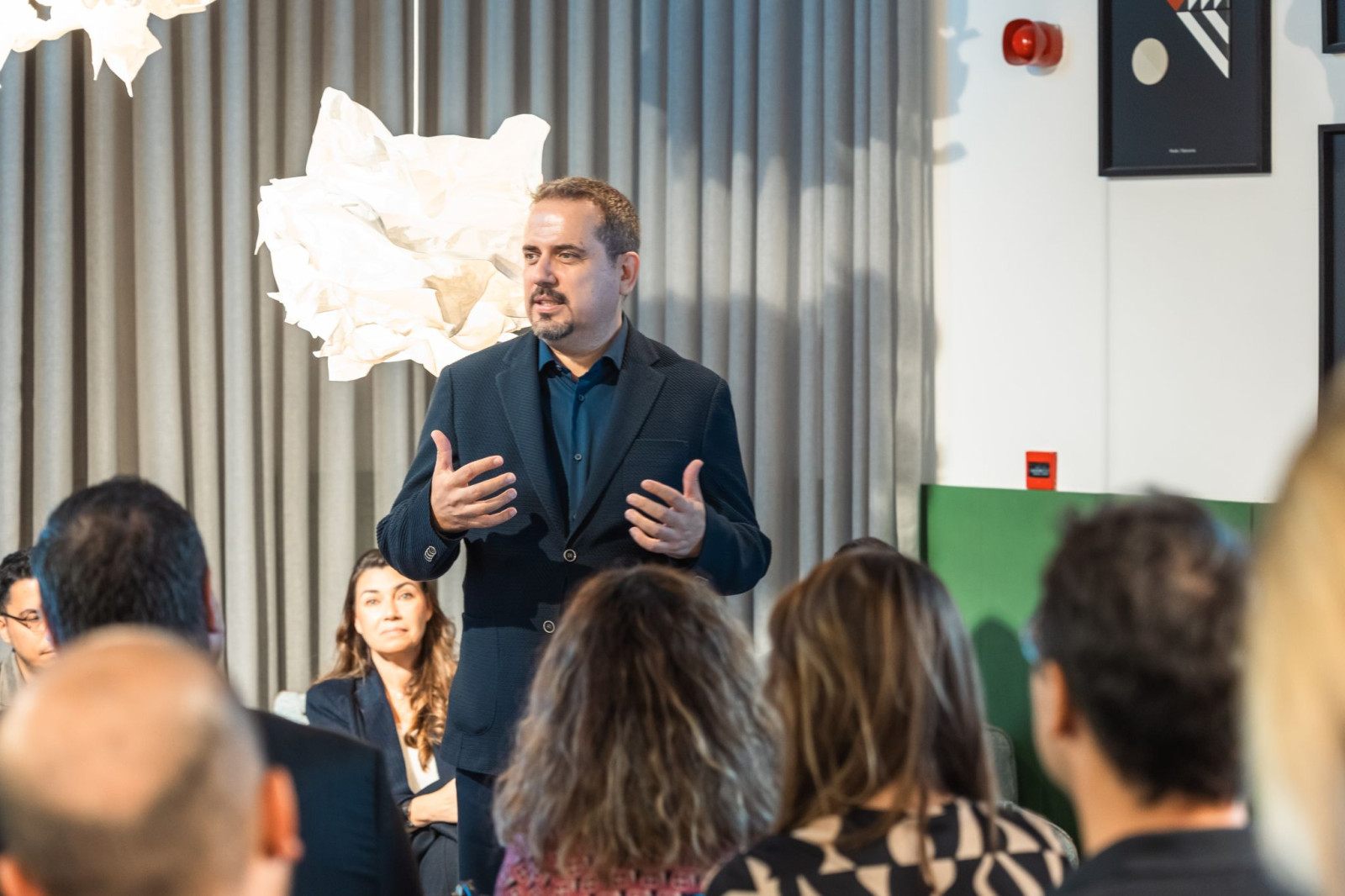 Sales Network — events and networking section design