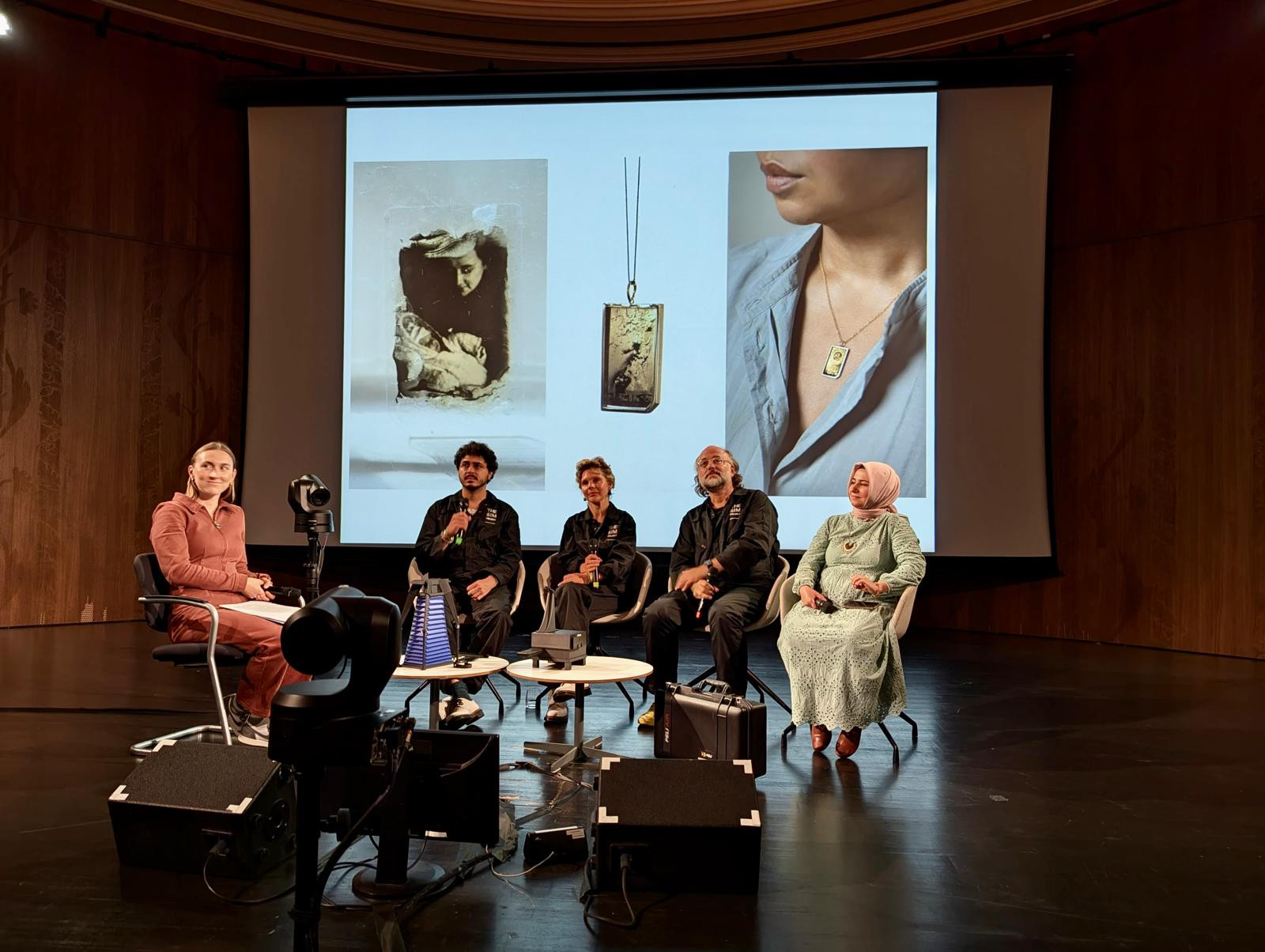 The SIM Project portable darkroom demonstrated at London Design Festival 2024